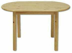 Eoshop Jedilna miza ST106 S150 iz masivnega lesa (barva lesa: oreh)