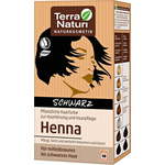 "Terra Naturi Henna rastlinska barva črna - 100 g"