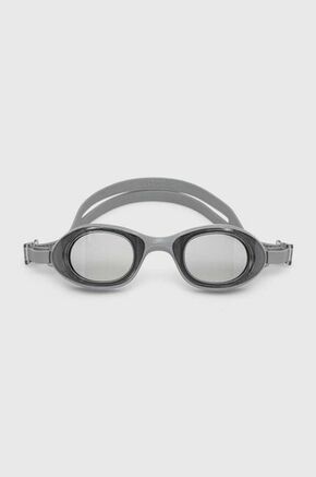 Plavalna očala Nike Expanse siva barva - siva. Plavalna očala iz kolekcije Nike. Model z lečami z zrcalno prevleko.