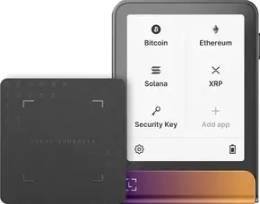 Strojna denarnica Ledger Flex Ferro Fuchsia Crypto strojna denarnica z obnovitvenim ključem (LEDGERFLEX-FFUCHSIA-RK)