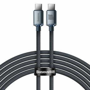 BASEUS Crystal Shine kabel USB-C / USB-C 5A 100W 2m