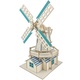Woodcraft Lesena 3D sestavljanka Nizozemska vetrnica
