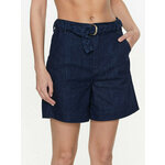 Tommy Hilfiger Jeans kratke hlače WW0WW38189 Mornarsko modra Flare Fit