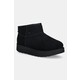 Snežke iz semiša Skechers KEEP COZY - črna. Snežke iz kolekcije Skechers. Model je izdelan iz semiš usnja. Model s tekstilnim vložkom, ki je udoben za stopalo in omogoča enostavno vzdrževanje čistoče.