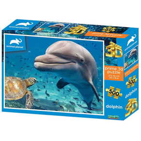Animal Planet sestavljanka 3D - delfini