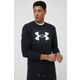 Under Armour Pulover UA Rival Terry Logo Crew-BLK S