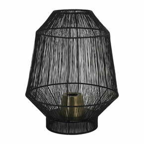 Črna namizna svetilka (višina 38 cm) Vitora - Light &amp; Living