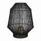 Črna namizna svetilka (višina 38 cm) Vitora - Light &amp; Living