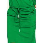 Numoco Ženska obleka 13-95, zelena, XS