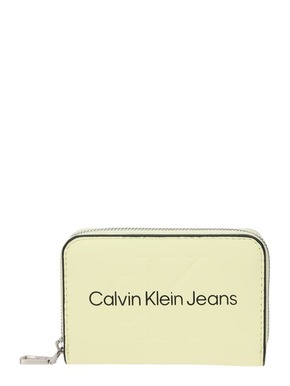 Calvin Klein Jeans Majhna ženska denarnica Sculpted Med Zip Around Mono K60K607229 Zelena