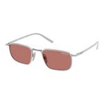 Prada PRD52S 1BC80W ONE SIZE (49) Srebrna/Rdeča