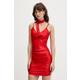 Obleka Fiorucci Red Scarf Bodycon Mini Dress rdeča W02SMDMN361LY01RD01