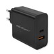 slomart super hitri pd | 1xusb-c | 1xusb | 90w | 5-20v | 2,4-4,35a | črna