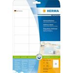 Herma Premium 5029 etiketa za naslove, A4, 63,5 x 38,1 mm, bela