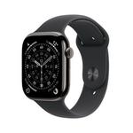 Apple Watch Series 11 Slate Titanium, Black Sport Band M/L 42mm LTE pametna ura