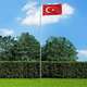 Vidaxl Turška zastava 90x150 cm
