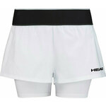Head Dynamic Shorts Women White XS Teniške kratke hlače