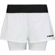 Head Dynamic Shorts Women White XS Teniške kratke hlače