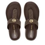 Japonke MICHAEL Michael Kors Koya Flip Flap 40R6KOFA2B Rjava