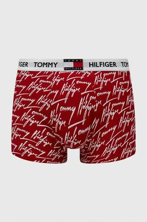 Tommy Hilfiger Moška Oprijete boksarice Rdeča S