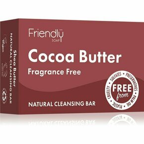 Friendly Soap Cocoa Butter naravno milo s kakavovim maslom za obraz in telo 95 g