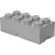 LEGO škatla za shranjevanje, 25x50 cm, siva