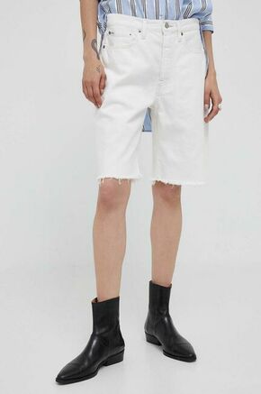 Bombažne kratke hlače Polo Ralph Lauren bela barva - bela. Kratke hlače iz kolekcije Polo Ralph Lauren