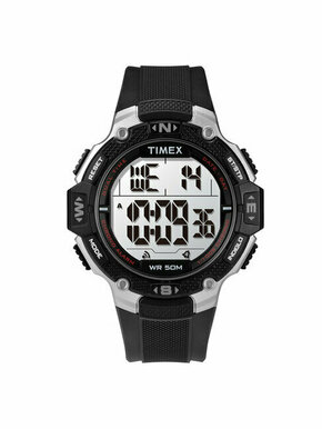 Timex Ročna ura Rugged TW5M41200 Črna