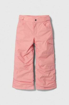 Otroške hlače Columbia mornarsko modra barva - roza. Hlače iz kolekcije Columbia. Model izdelan iz enobarvnega materiala.