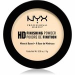 NYX Professional Makeup High Definition Finishing Powder mineralni puder 8 g odtenek 02 Banana