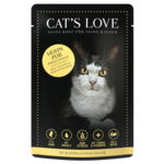 Cat's Love Mokra mačja hrana ADULT - čisti piščanec - 85 g