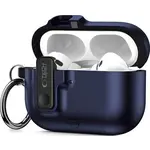 Ovitek TECH-PROTECT Slim Hook za Apple AirPods Pro 3 Temno modra (5906302333295)