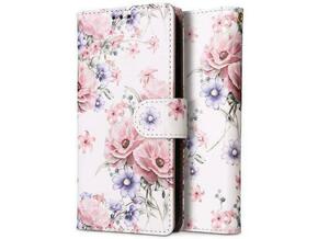 HAVANA Onasi preklopna torbica Wallet denarnica Fancy Diary Xiaomi Redmi 12C - Flower bela