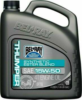 Bel-Ray Thumper Racing Synthetic Ester Blend 4T 15W-50 4L Motorno olje