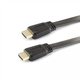 S-box HDMI-HDMI kabel 1,5m, ploščat, črn
