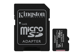 Kingston Canvas Select Plus 256GB MicroSDXC spominska kartica
