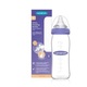 Lansinoh Steklena steklenička za dojenčke 240 ml s sesalcem NaturalWave TM (M)