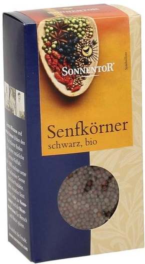 Sonnentor Gorčična semena črna - 80 g