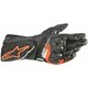 Alpinestars SP-8 V3 Leather Gloves Black/Red Fluorescent XL Motoristične rokavice