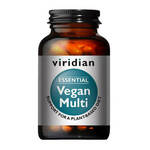 Esencialni veganski multivitamini Viridian (30 kapsul)