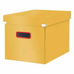 Rumena škatla za shranjevanje Leitz Click&amp;Store, dolžina 32 cm
