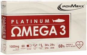 IronMaxx PLATINUM OMEGA 3 - 60 kapsul