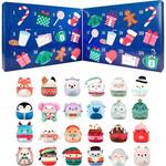 Squishmallows Micromallows 24-dnevni plišasti adventni koledar