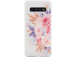 Chameleon Samsung Galaxy S10 - Gumiran ovitek (TPUP) - Pink Roses