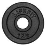 Rulyt LifeFit utež, črna, 1 kg