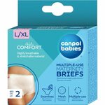 Canpol babies Canpol babies Air Comfort Multiple-Use Maternity Briefs L/XL večnamenske poporodne spodnjice iz najlona 2 kos za ženske