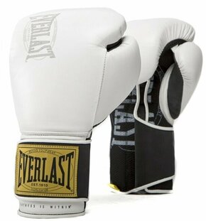Everlast 1910 Classic Gloves White 14 oz