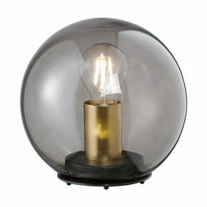 Namizna svetilka iz črnega stekla Fischer &amp; Honsel Dini