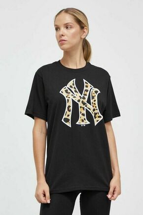 Bombažna kratka majica 47brand MLB New York Yankees ženska