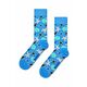 Nogavice Happy Socks Seashells Sock - modra. Nogavice iz kolekcije Happy Socks. Model izdelan iz elastičnega, vzorčastega materiala.